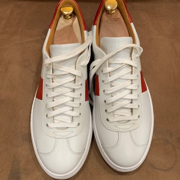 Magnanni Leather Sneakers 9.5 - Picture 3 of 8